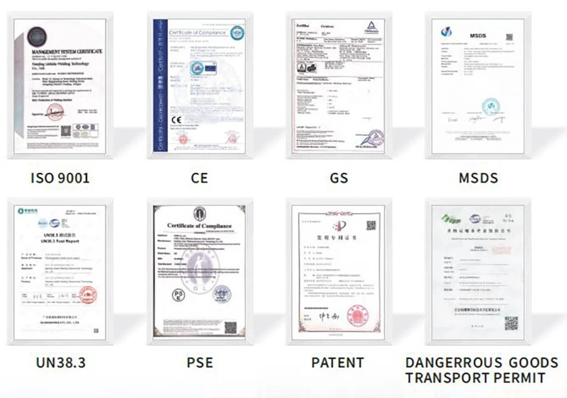 industrial generator quality certification