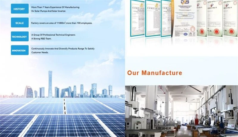 AC DC Solar Submersible Pump manufacture