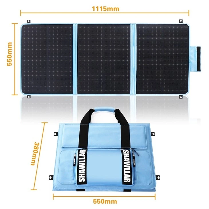productcate-1-1 portable solar panel 100W-fashion size(001)